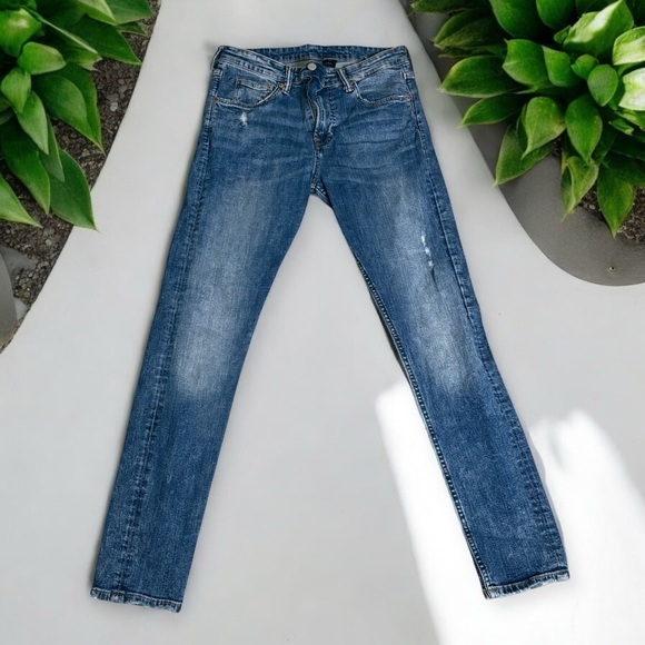 &Denim H&M women’s Super Skinny Denim size 31 Blue Jeans - Picture 5 of 7